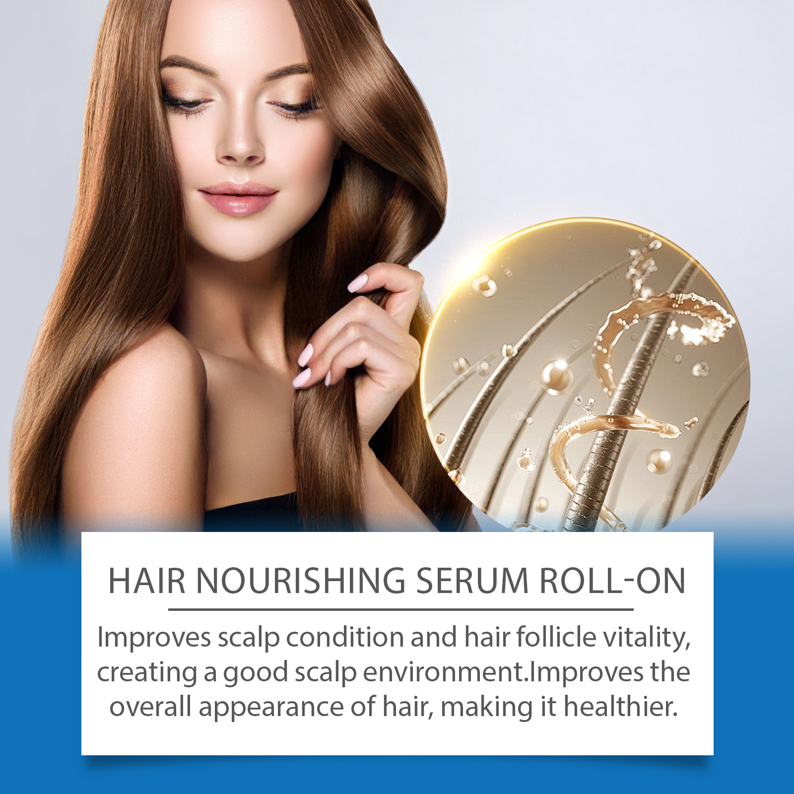 Hair Care Serum Roll-On Ball N - Hair Care For Dry And Frizzy Hair 评论和价格