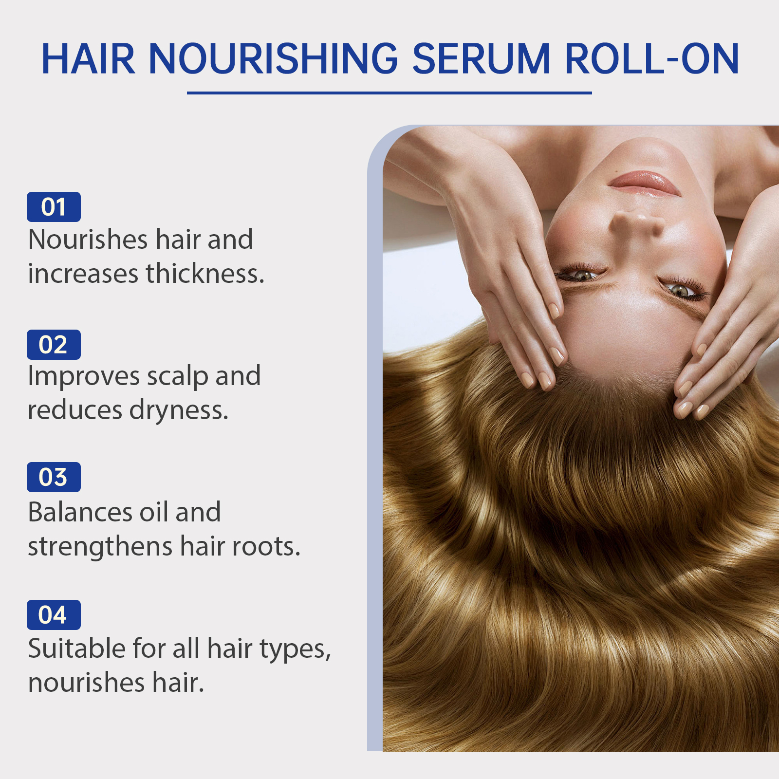 Hair Care Serum Roll-On Ball N - Hair Care For Dry And Frizzy Hair 评论和价格