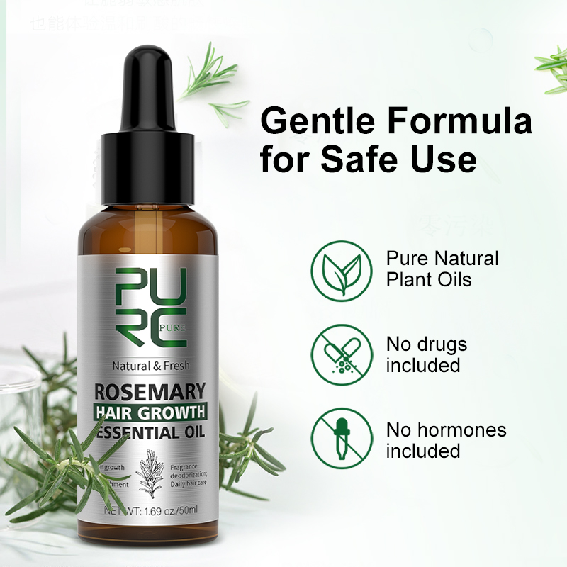 PURC Rosemary Oil for Hair Gro - Hair Care Fragrance Essential Oil 评论和价格
