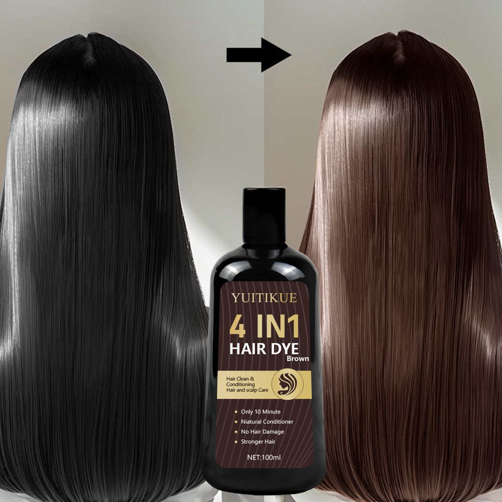 100ml brown hair dye, organic  - Hair Care Organic 评论和价格