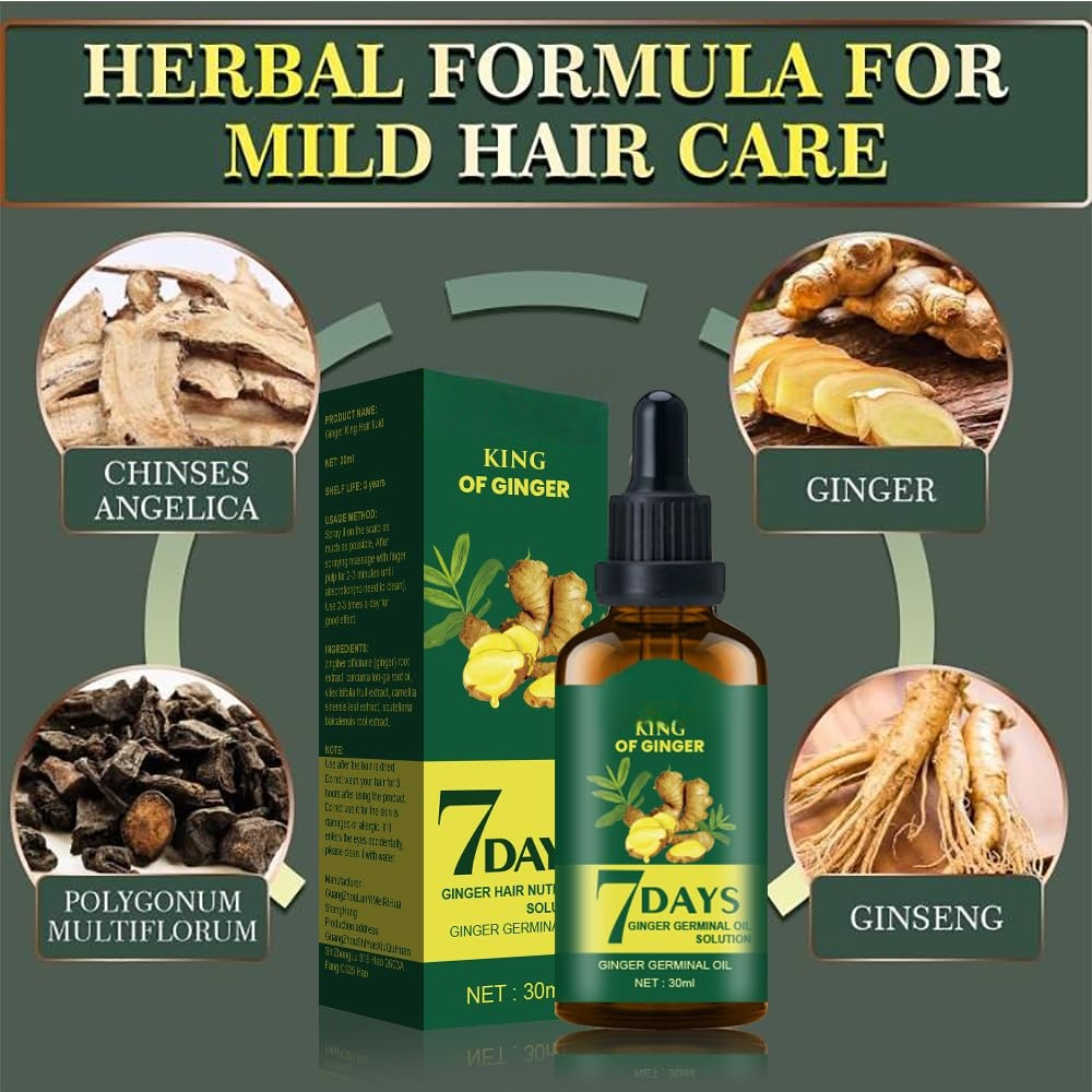 Hair Growth Oil Ginger Biotin  - Hair Care Fragrance Essential Oil 评论和价格