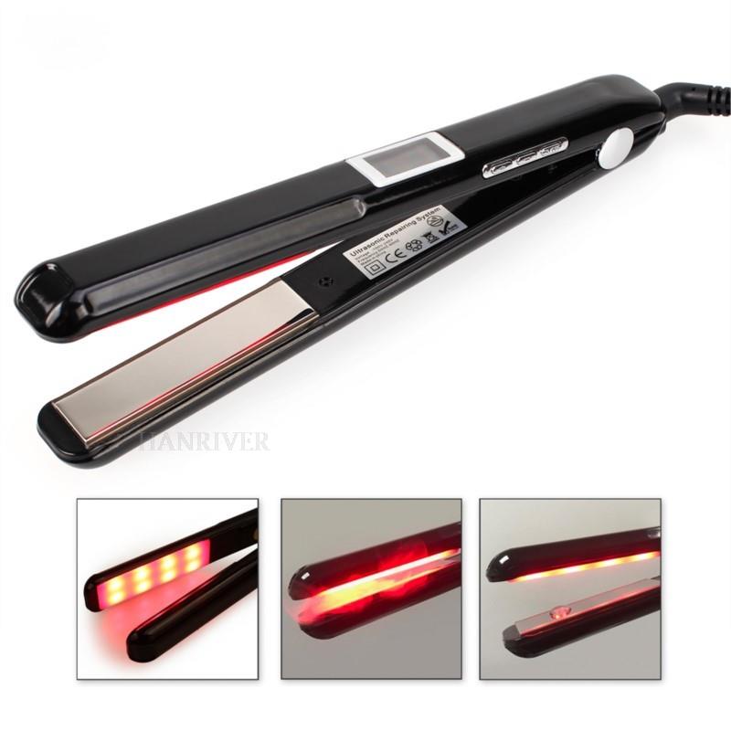Hair Flat Irons Ultrasonic Inf - Hair Care For Dry And Frizzy Hair 评论和价格