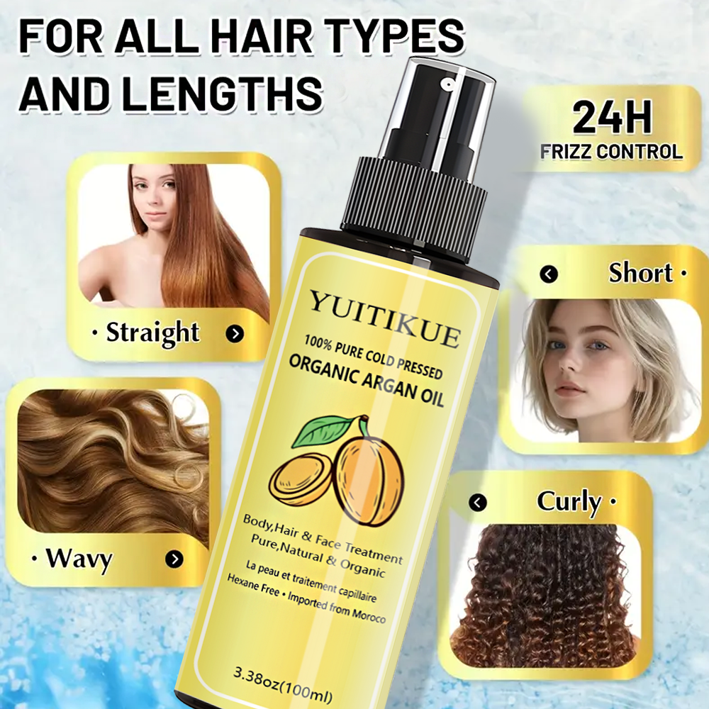 YUITIKUE Organic Argan Oil Col - Hair Care Organic 评论和价格