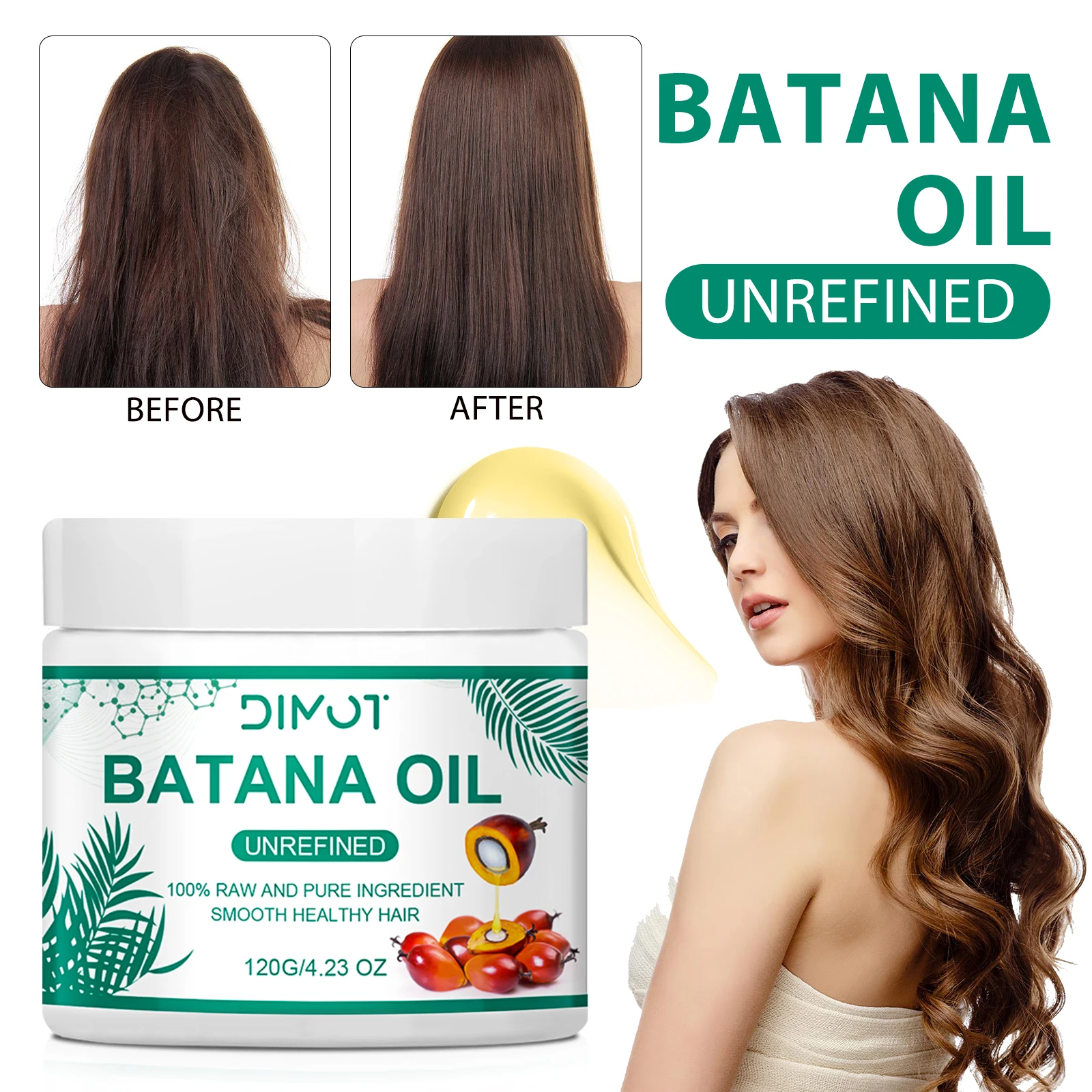 Hair Mask Batana Oil Hair Grow - Hair Care Organic 评论和价格