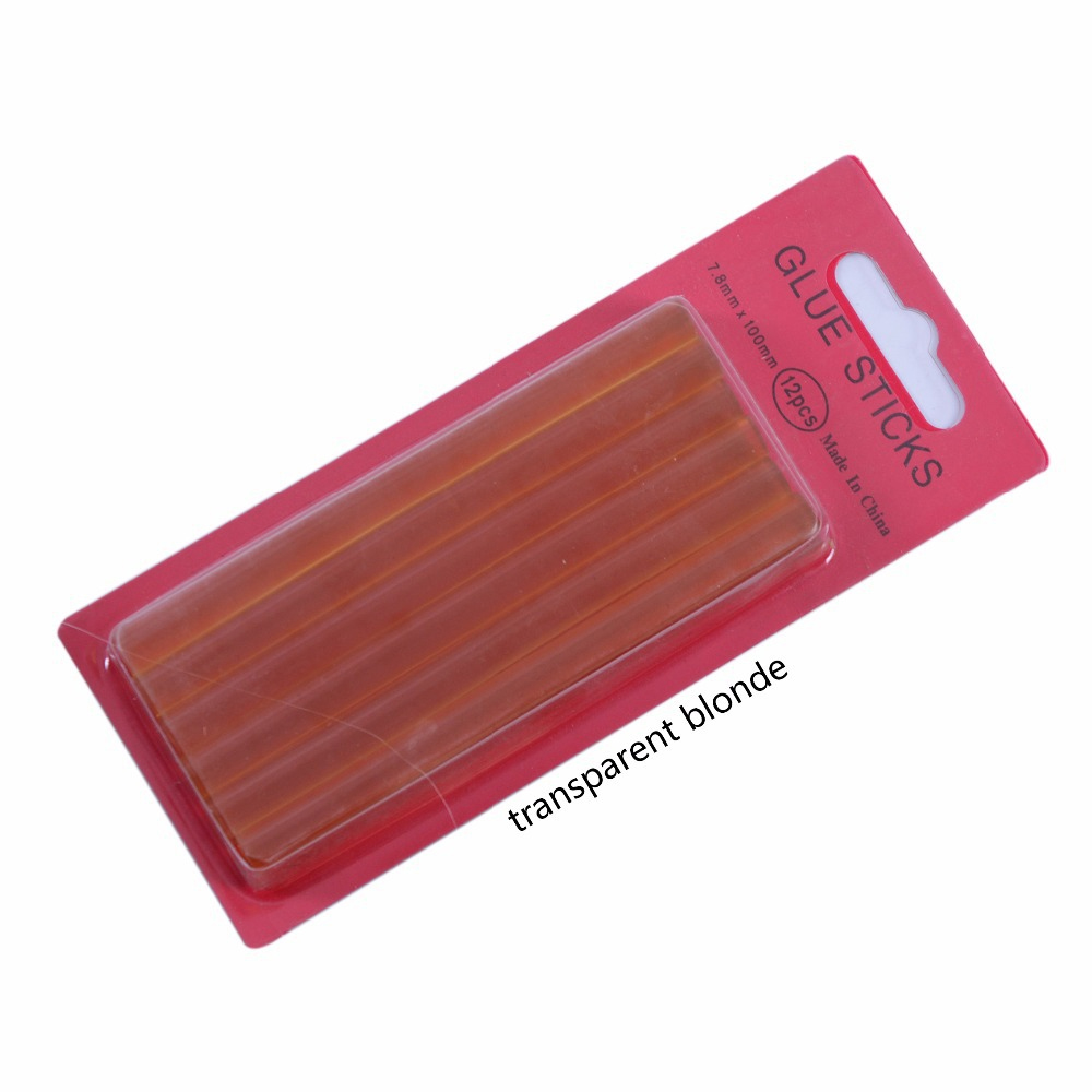 12pcs/bo'x 0.7*10 cm Hot Melt  - Glue Gun Hair 评论和价格