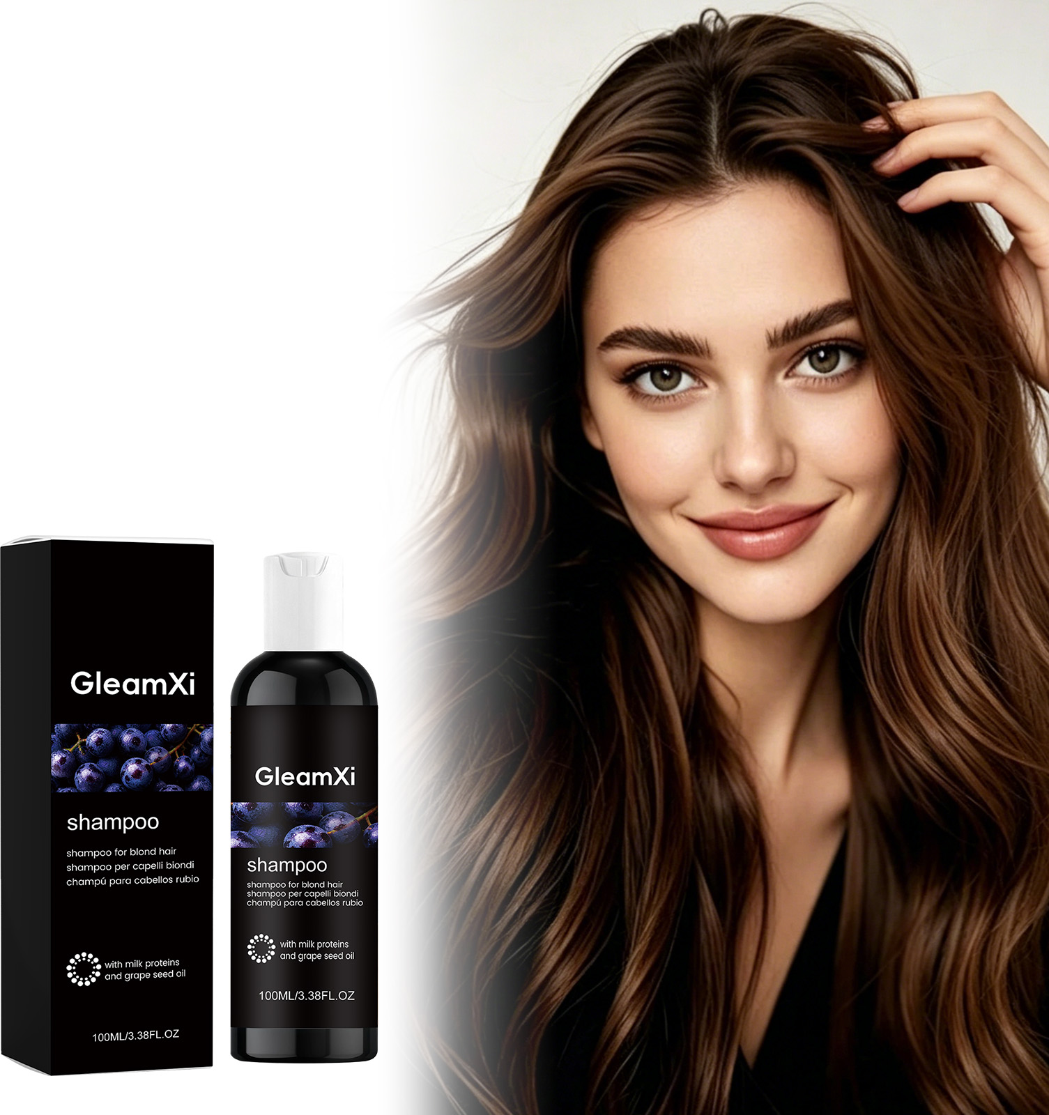 GleamXi Blonde Hair Color Prot - Hair Care For Dry And Frizzy Hair 评论和价格