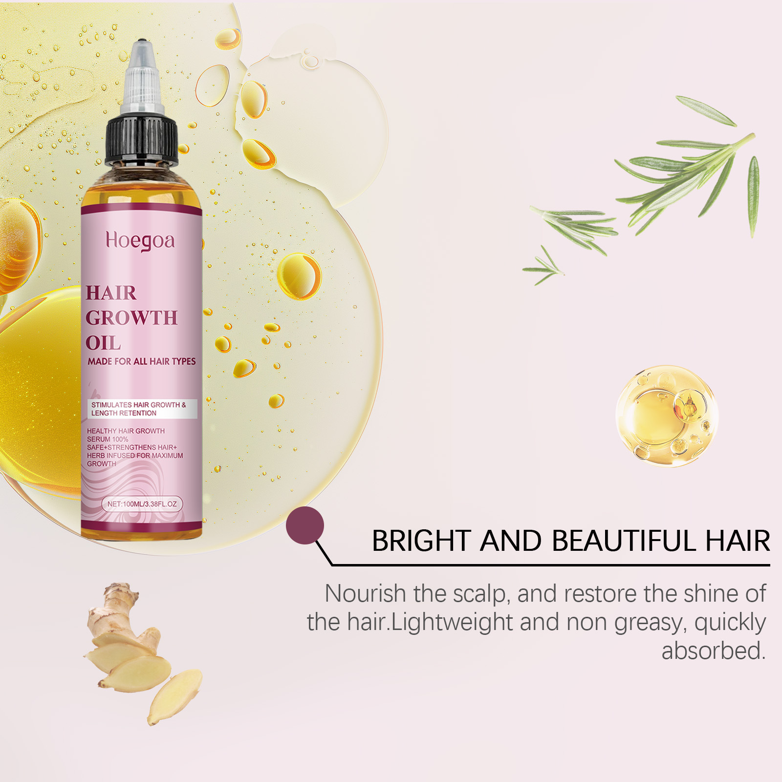 Hair Growth Oil Repair Split E - Hair Care For Dry And Frizzy Hair 评论和价格