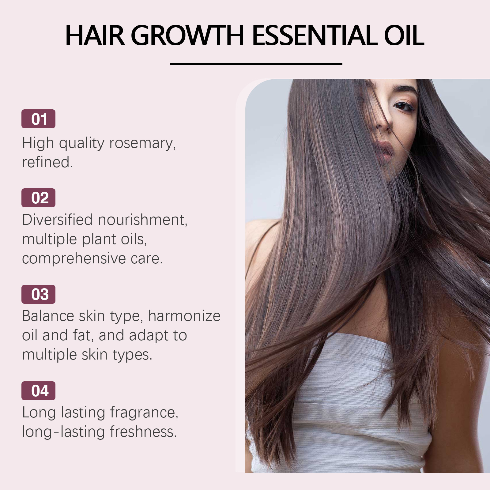 Hair Growth Oil Repair Split E - Hair Care For Dry And Frizzy Hair 评论和价格