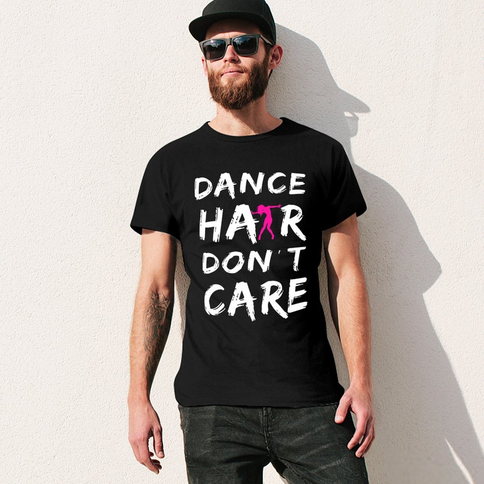 Dance Hair Dont Care T-Shirt B - Hair Care Basic 评论和价格