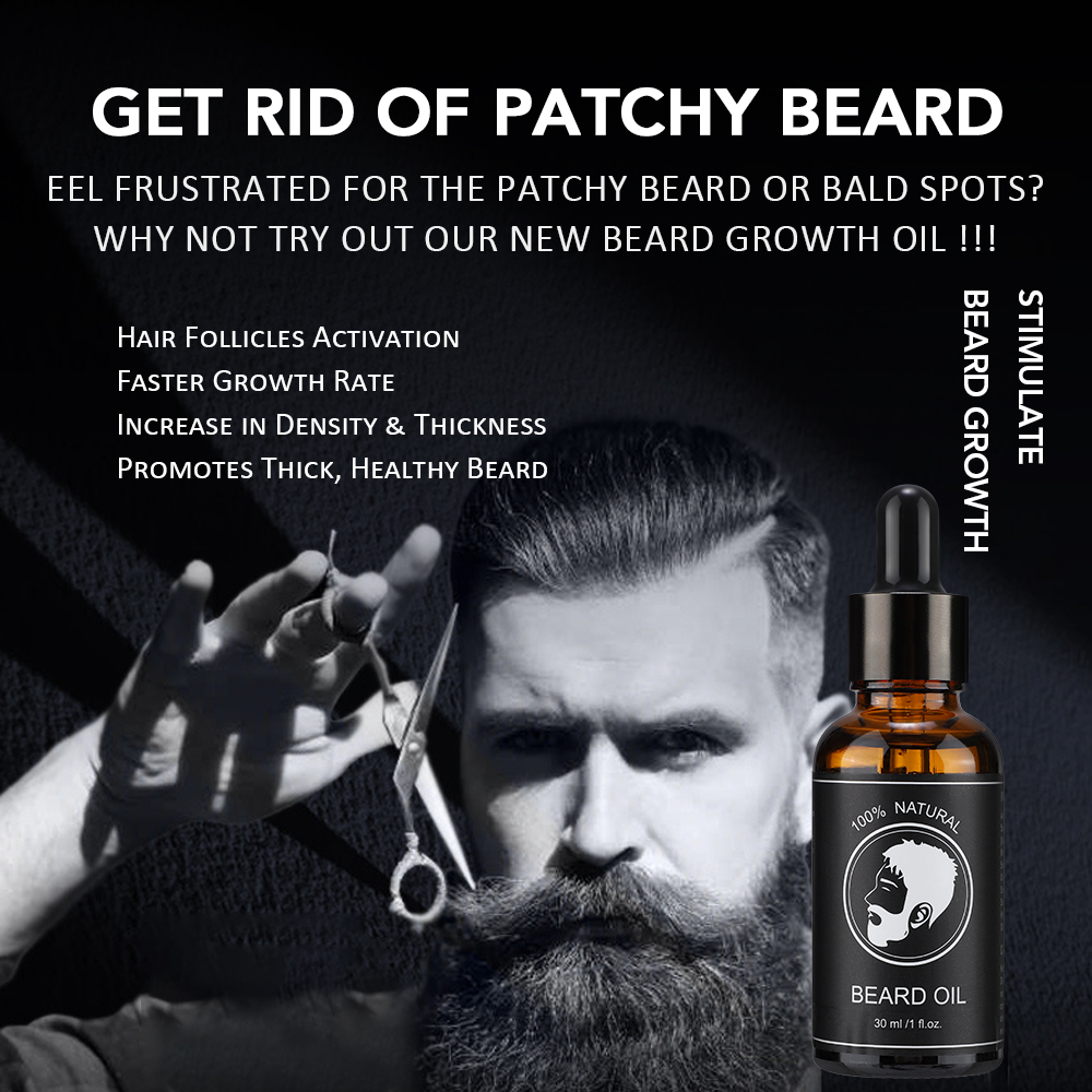 Facial Hair Beard Growth Oil B - Hair Care Organic 评论和价格