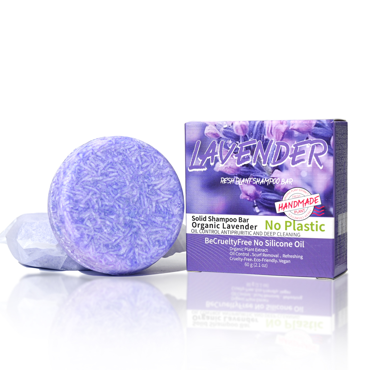 J+60g Hot Selling Lavender Sha - Hair Care Organic 评论和价格
