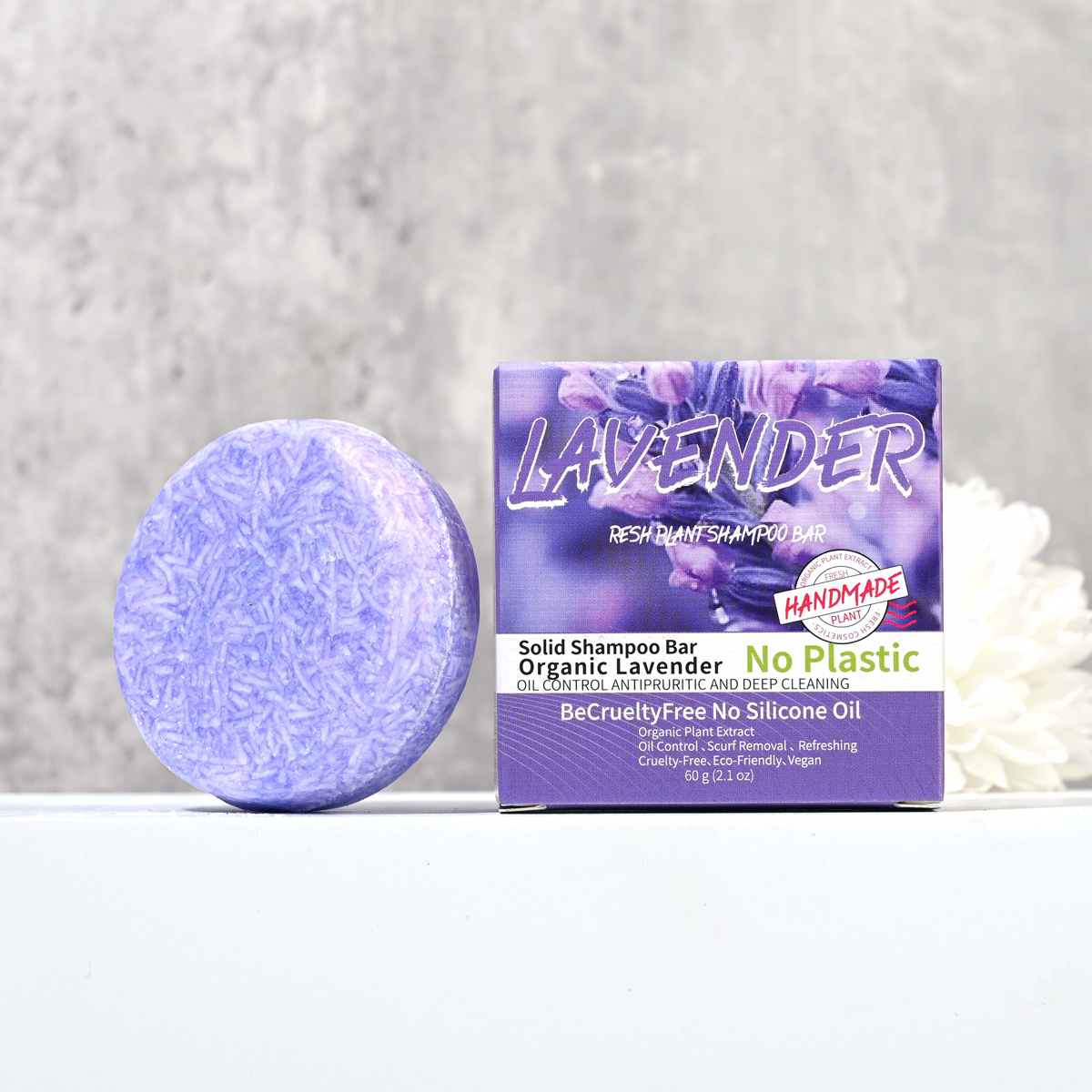 J+60g Hot Selling Lavender Sha - Hair Care Organic 评论和价格