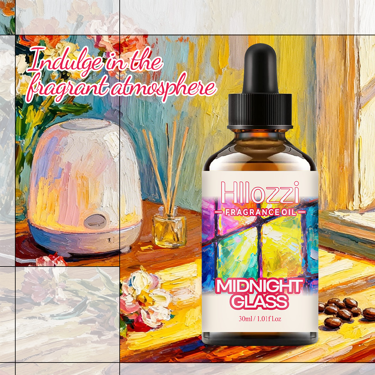 MIDNIGHT GLASS FRAGRANCE OIL S - Hair Care Fragrance Essential Oil 评论和价格