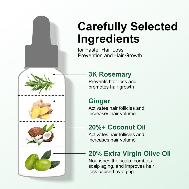 PURC Rosemary Oil For Hair Gro - Hair Care Fragrance Essential Oil 评论和价格