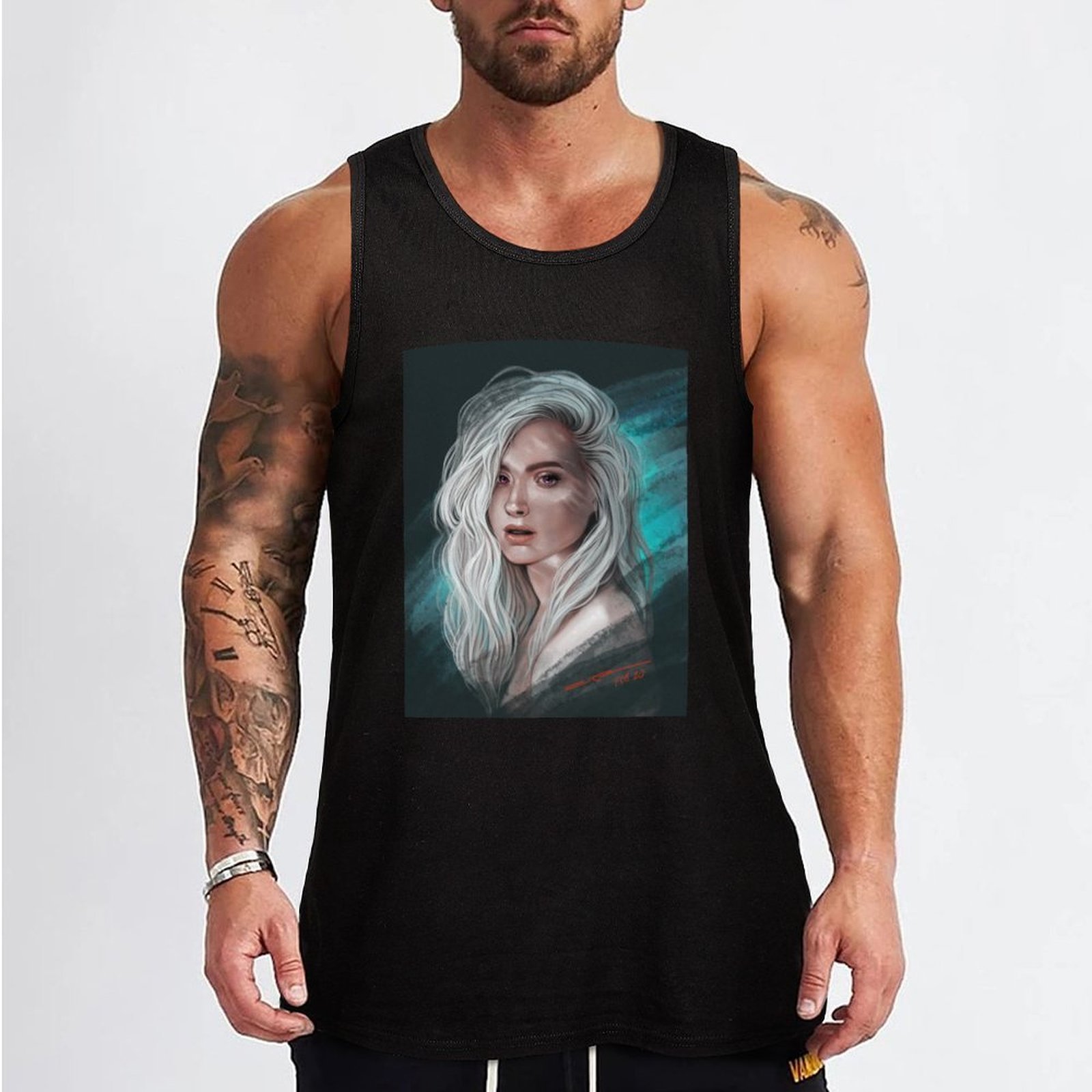 Silver Hair Don't Care Tank To - Hair Care Basic 评论和价格