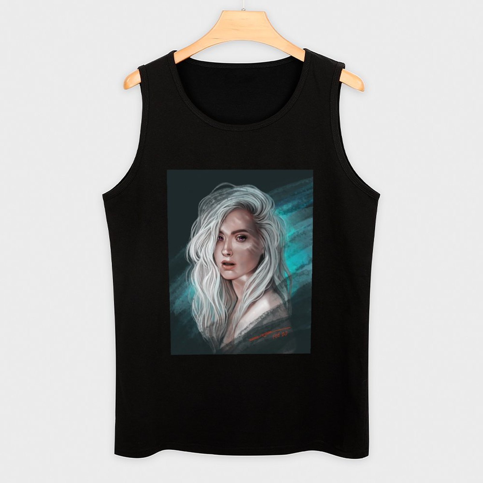 Silver Hair Don't Care Tank To - Hair Care Basic 评论和价格