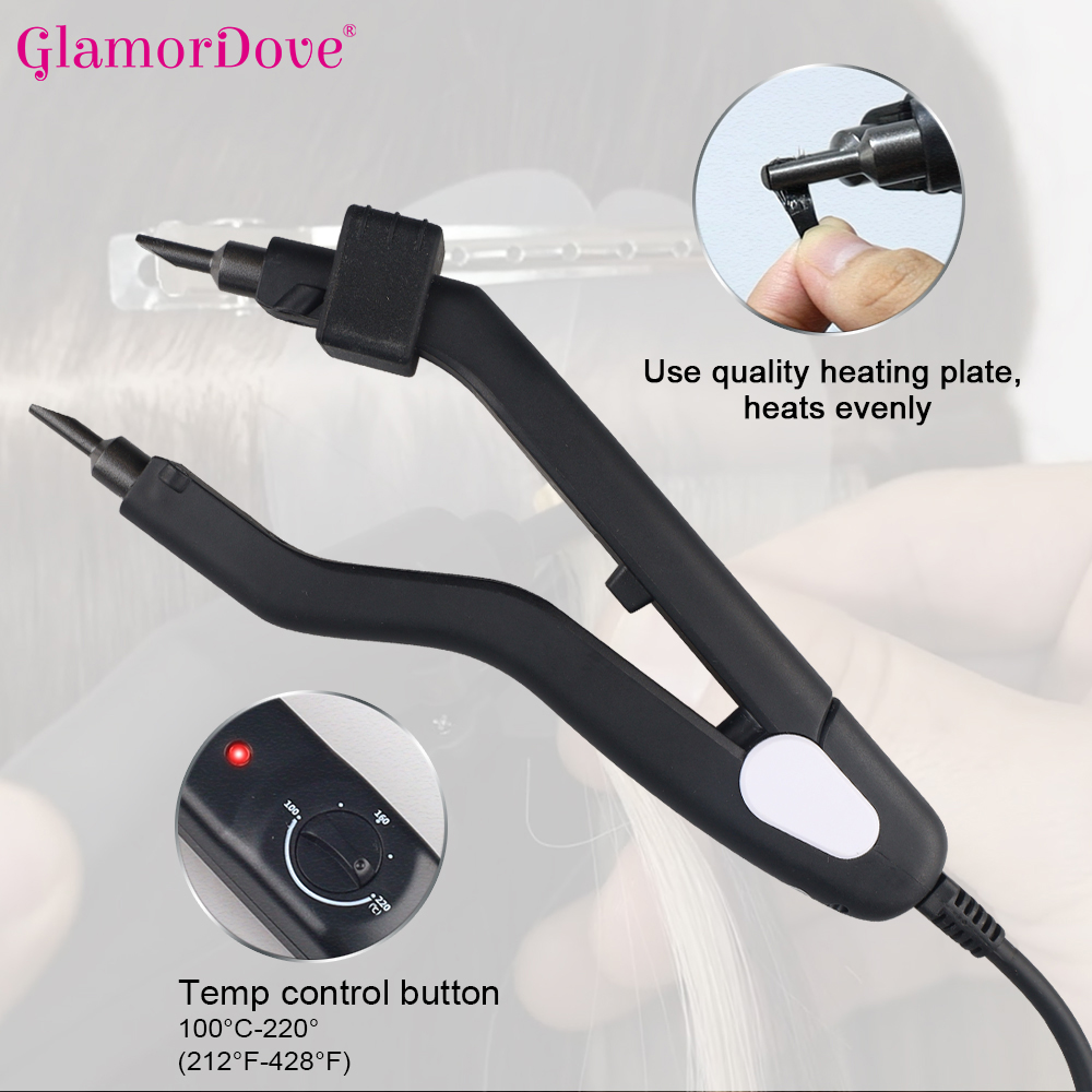 Hot Fusion Hair Extension Melt - Glue Gun Hair 评论和价格