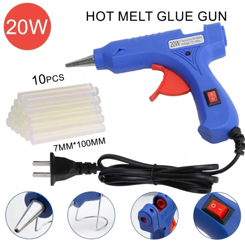 Thermal Glue Gun Rechargeable  - Glue Gun Hair 评论和价格