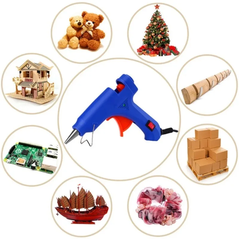 Thermal Glue Gun Rechargeable  - Glue Gun Hair 评论和价格