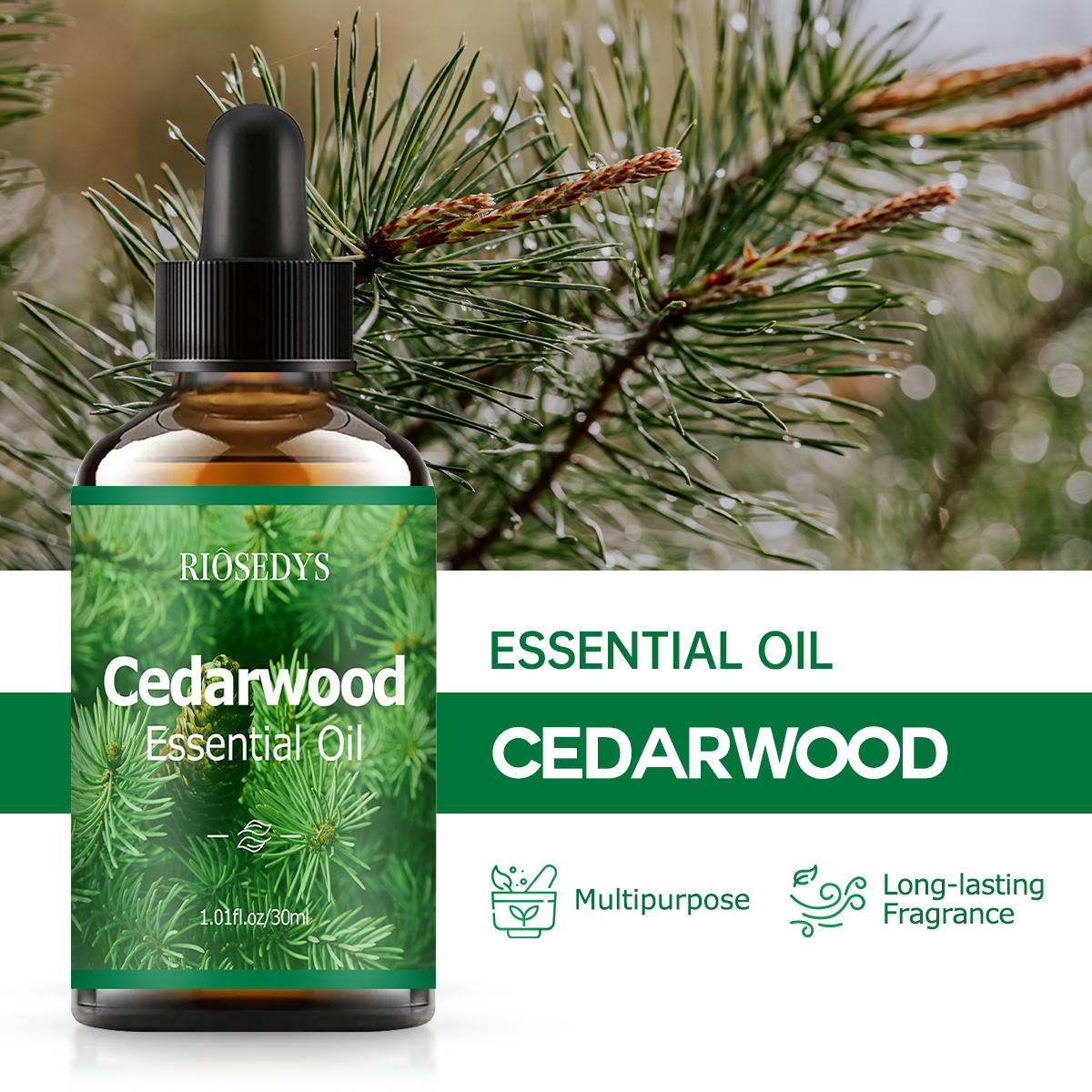 CEDARWOOD essential oil natura - Hair Care Fragrance Essential Oil 评论和价格
