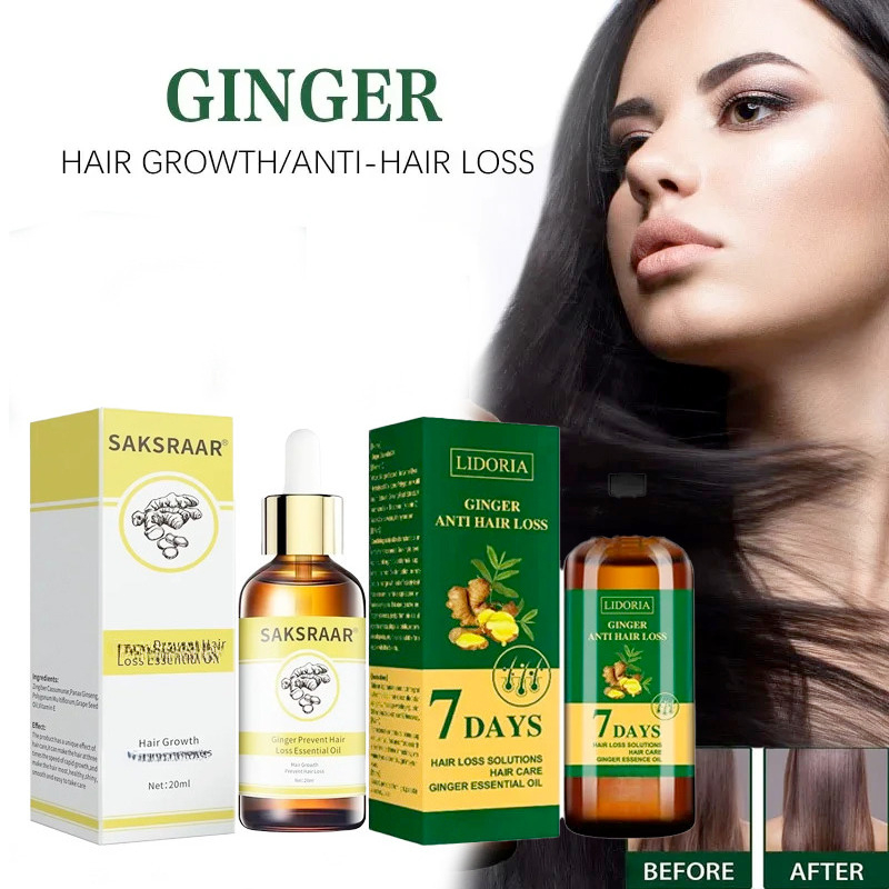 Ginger Hair Growth Products Fa - Hair Care Fragrance Essential Oil 评论和价格