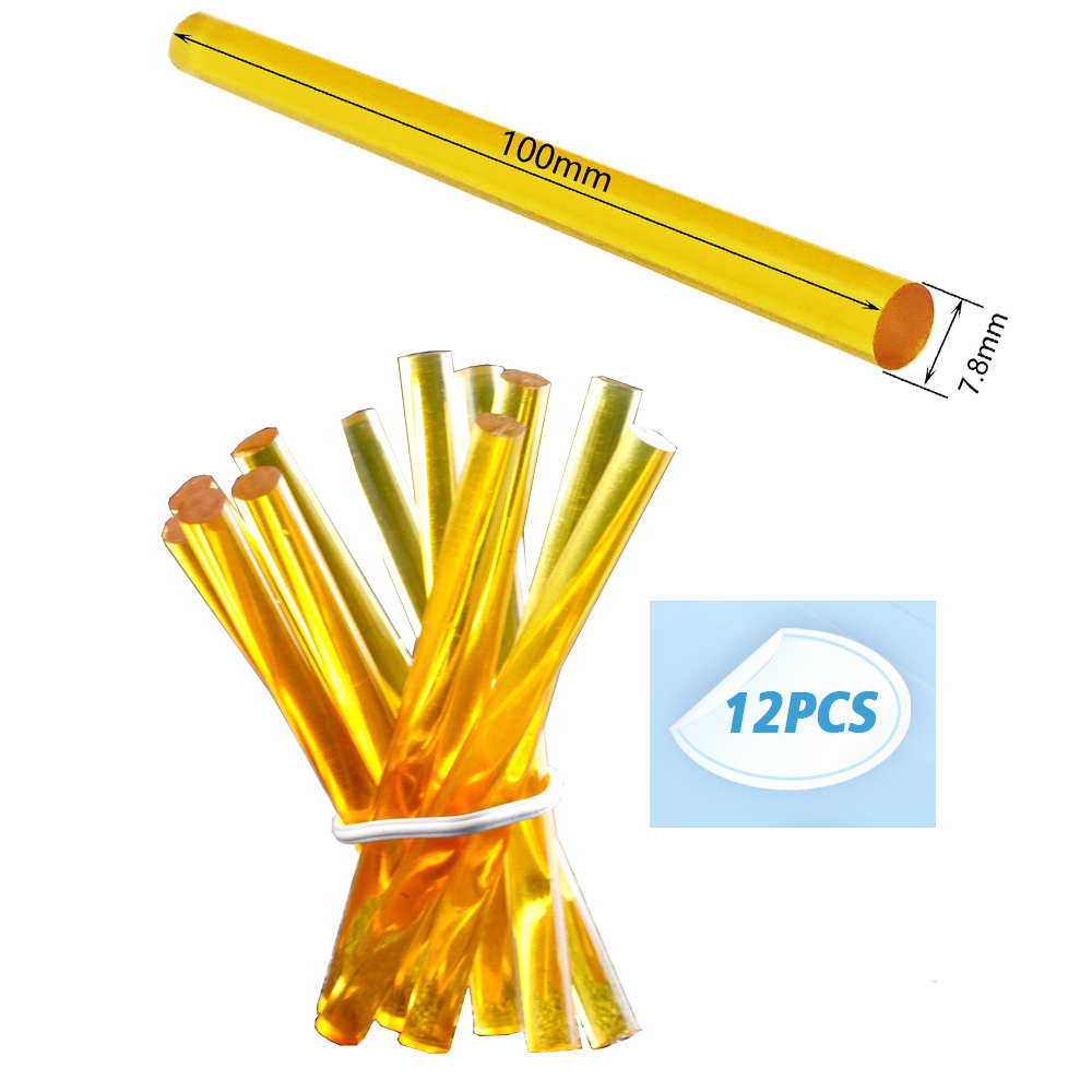 12pcs/lot 0.7*10 cm Hot Melt G - Glue Gun Hair 评论和价格