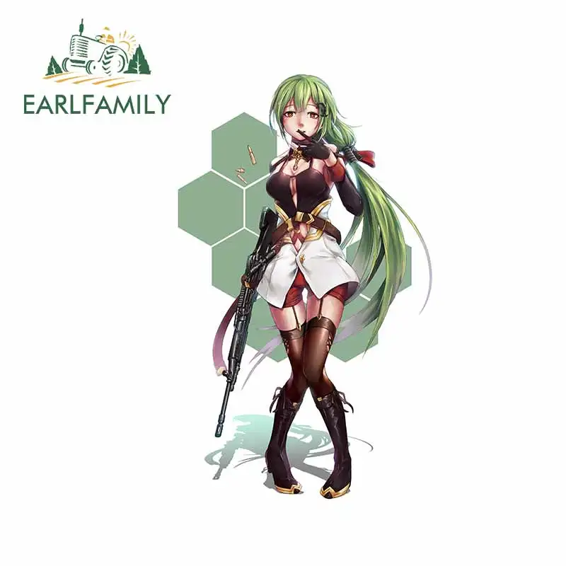 EARLFAMILY 13cm x 7.8cm Green  - Glue Gun Hair 评论和价格