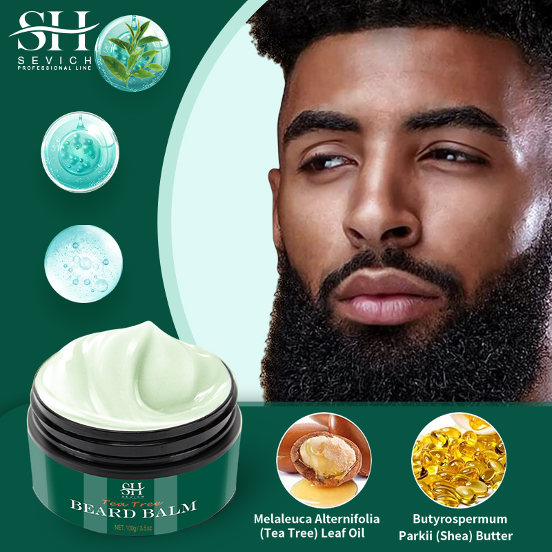 Tea Tree Beard Oil Set For Men - Hair Care Organic 评论和价格