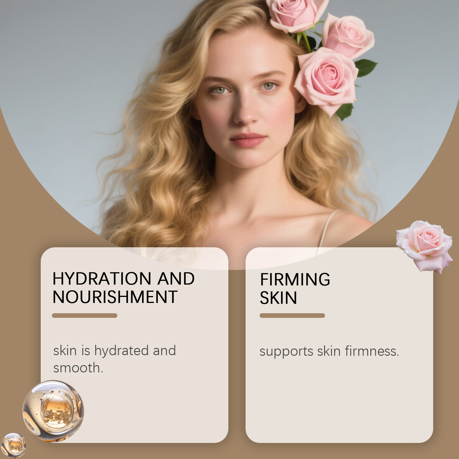 Rose Essential Oil for Hair Fr - Hair Care For Dry And Frizzy Hair 评论和价格