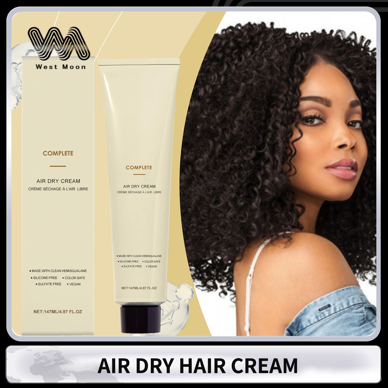 Hair Cream for Curly Hair Smoo - Hair Care For Dry And Frizzy Hair 评论和价格