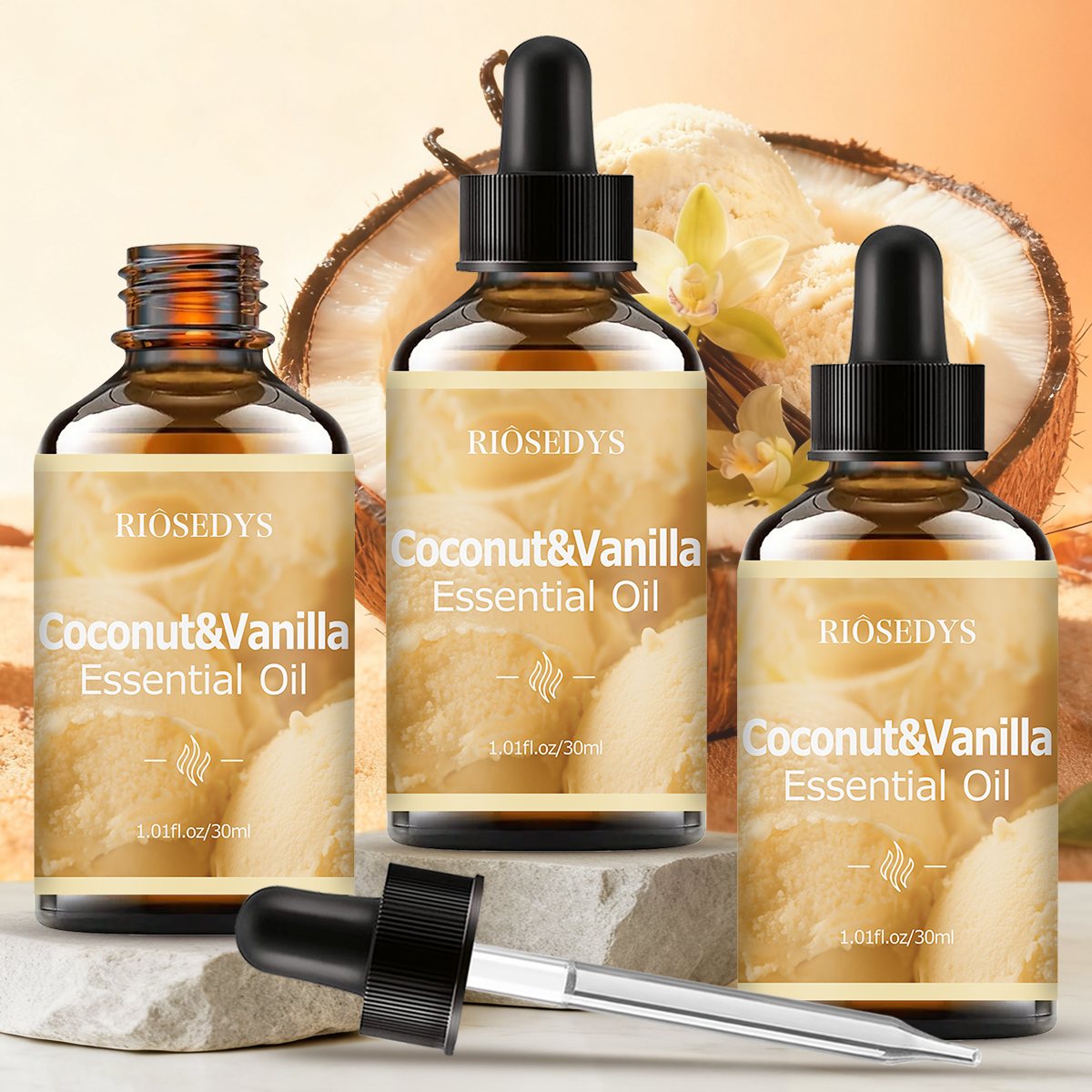 COCONUT&VANILLA essential oil  - Hair Care Fragrance Essential Oil 评论和价格