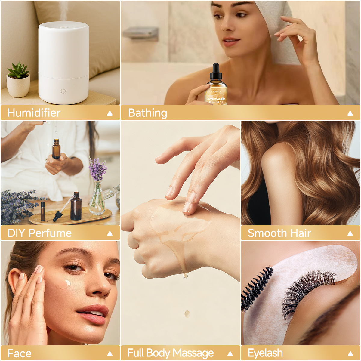 COCONUT&VANILLA essential oil  - Hair Care Fragrance Essential Oil 评论和价格