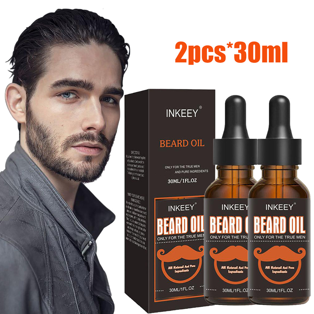 2PCS Beard Care Oil For Men Na - Hair Care Organic 评论和价格