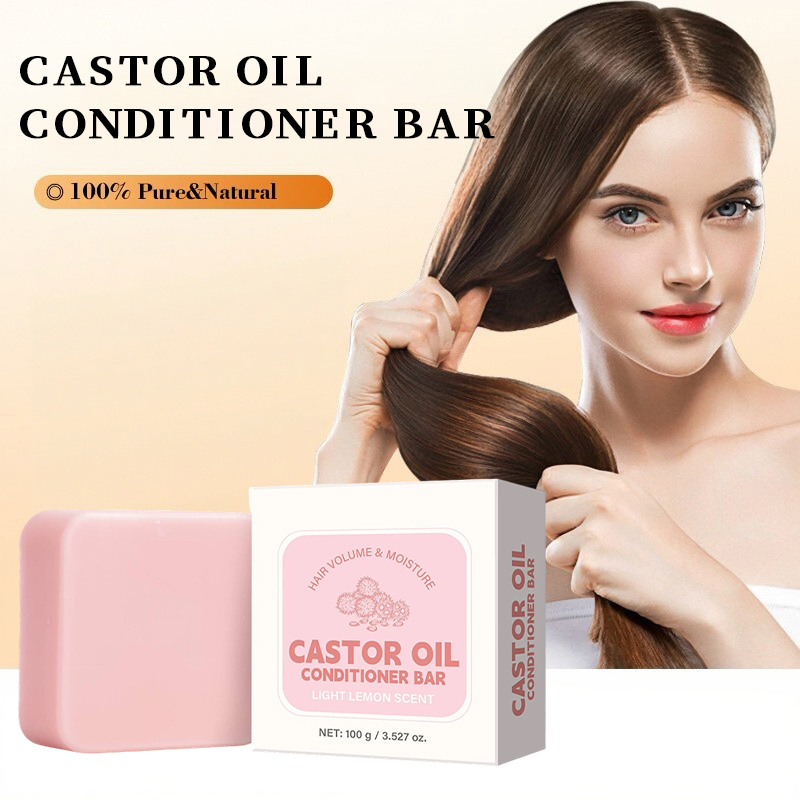 Castor Oil Conditioner Soap Ba - Hair Care For Dry And Frizzy Hair 评论和价格