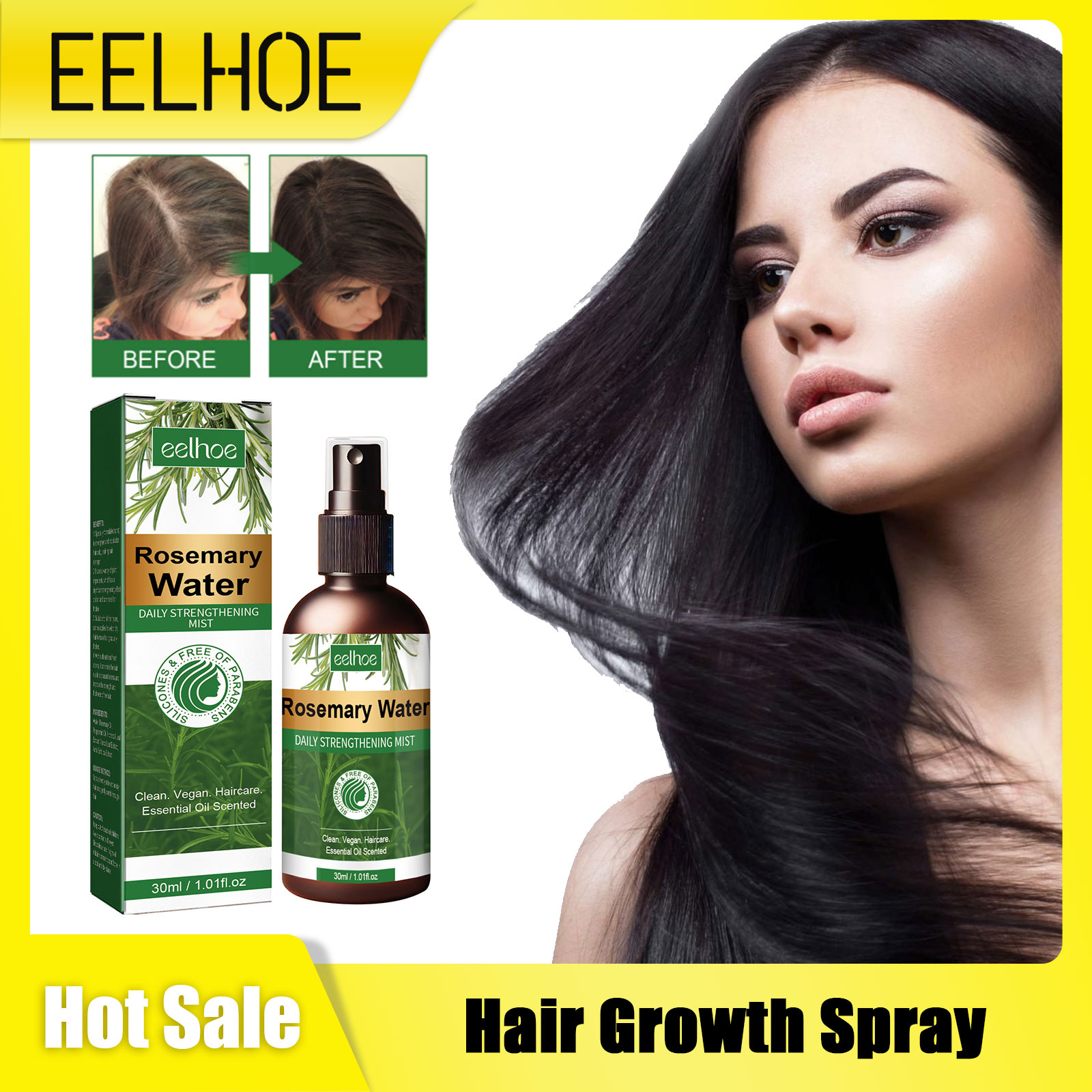 Rosemary Spray for Hair Nouris - Hair Care Organic 评论和价格