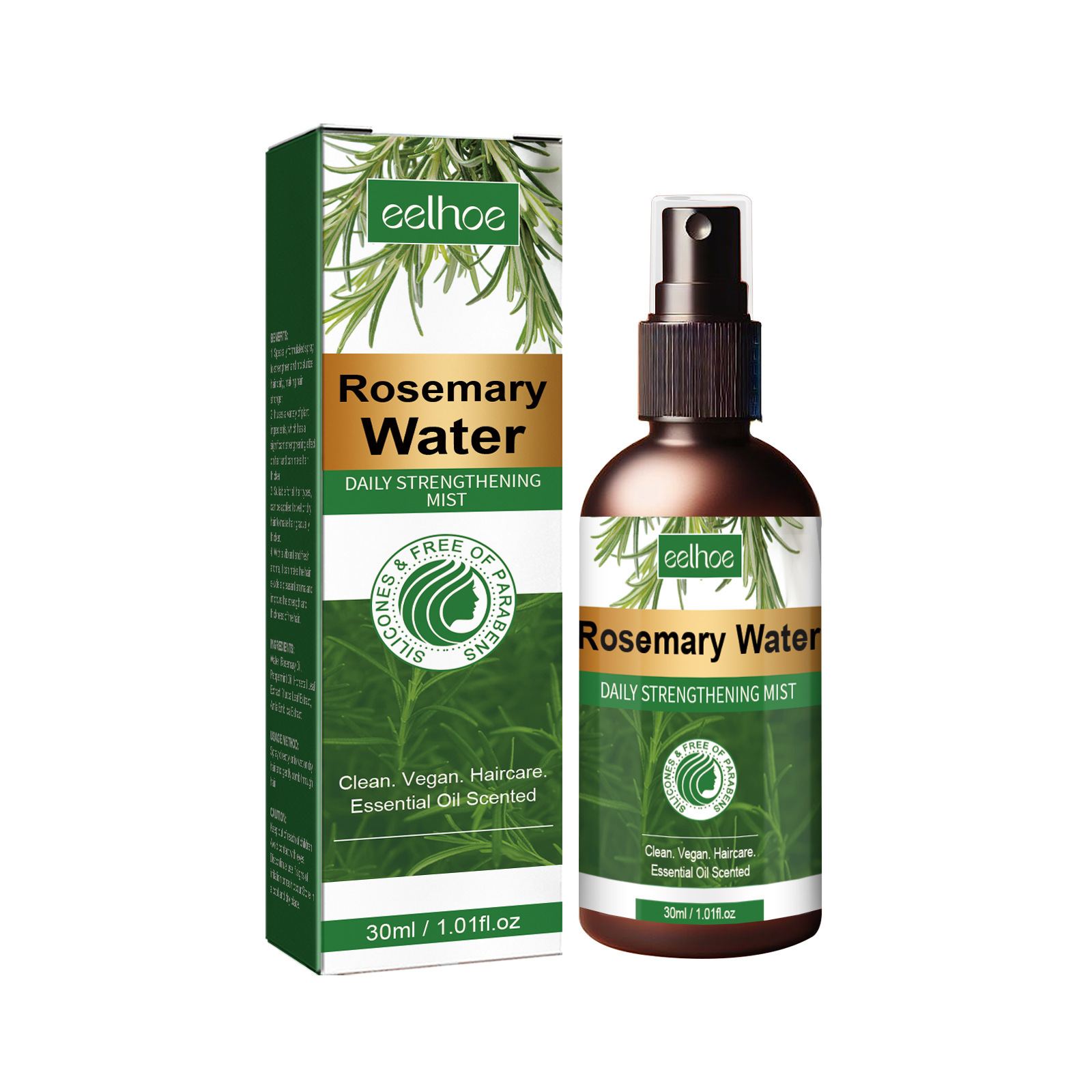 Rosemary Spray for Hair Nouris - Hair Care Organic 评论和价格