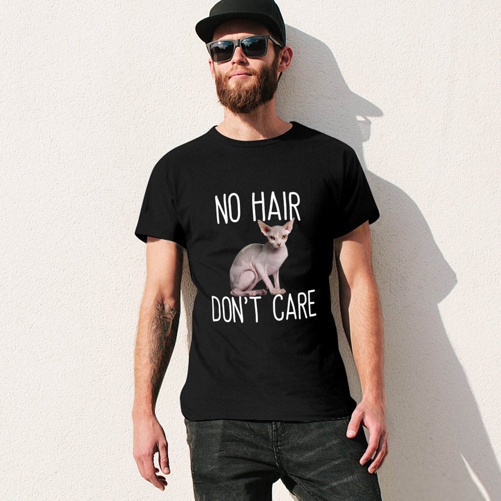 Sphynx Cat No Hair Dont Care T - Hair Care Basic 评论和价格