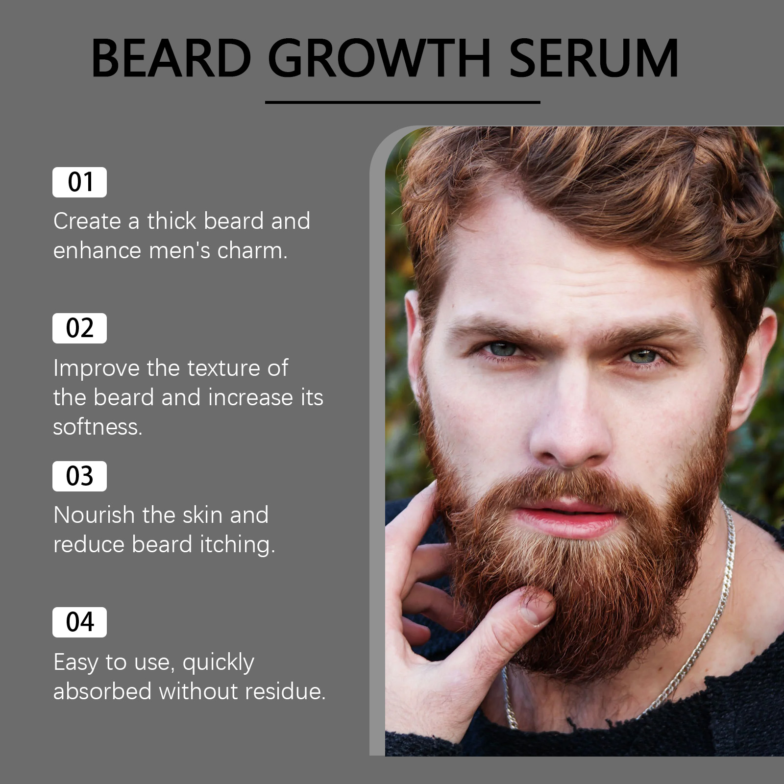 Beard Care Essential Oil Deep  - Hair Care Fragrance Essential Oil 评论和价格